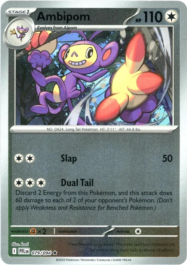Ambipom — Phantasmal Flames #079 / 94