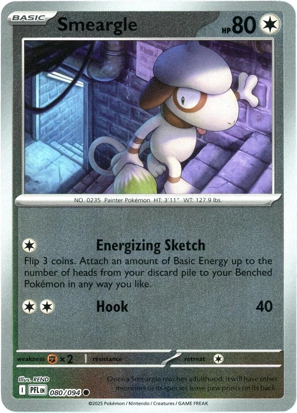 Smeargle — Phantasmal Flames #080 / 94