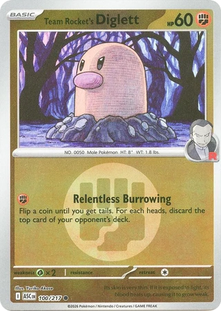 Team Rocket's Diglett