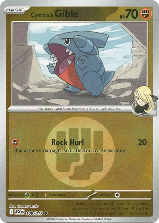 Cynthia's Gible