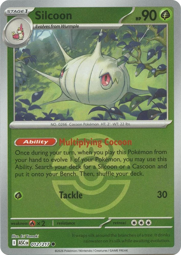 Silcoon — Ascended Heroes #012 / 217