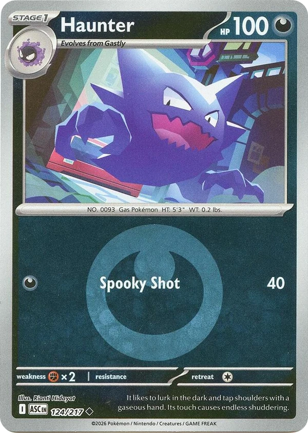 Haunter — Ascended Heroes #124 / 217