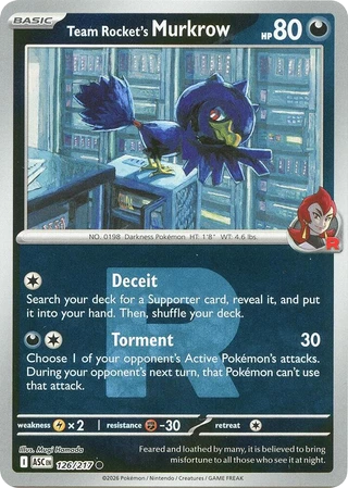 Team Rocket's Murkrow