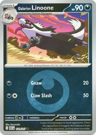 Galarian Linoone