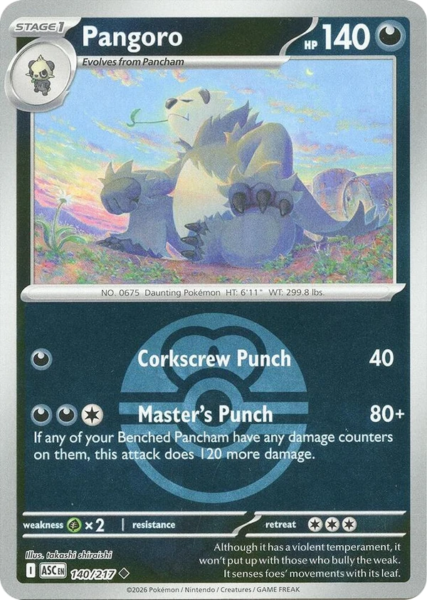 Pangoro — Ascended Heroes #140 / 217