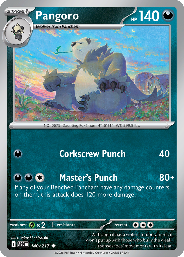 Pangoro — Ascended Heroes #140 / 217