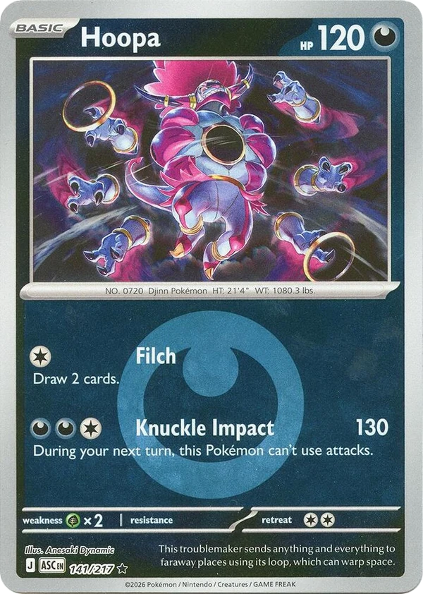 Hoopa — Ascended Heroes #141 / 217