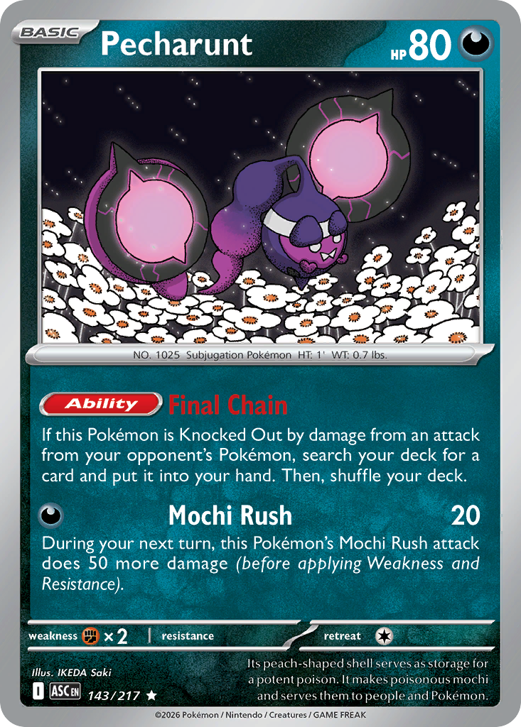 Pecharunt — Ascended Heroes #143 / 217
