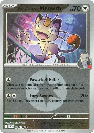 Team Rocket's Meowth