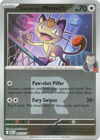 Team Rocket's Meowth