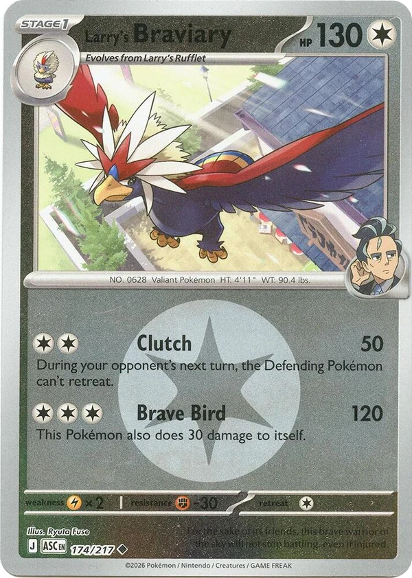 Larry's Braviary — Ascended Heroes #174 / 217