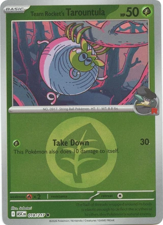 Team Rocket's Tarountula