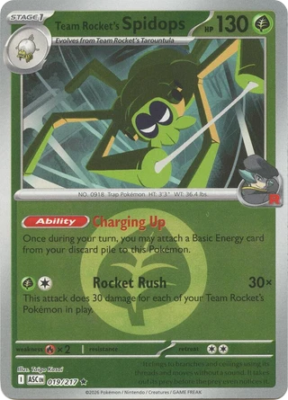 Team Rocket's Spidops