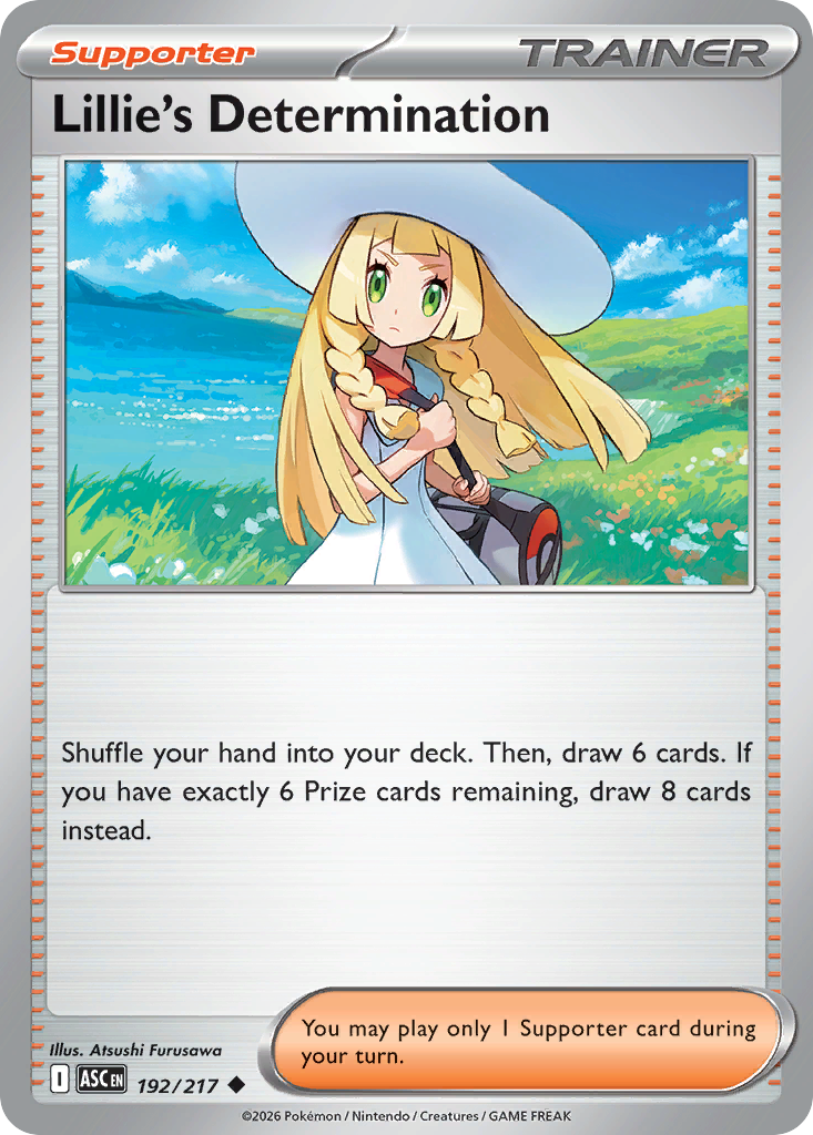 Lillie's Determination — Ascended Heroes #192 / 217