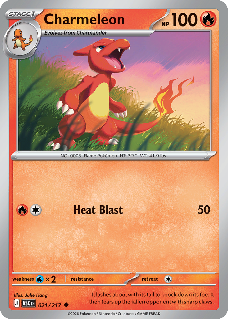 Charmeleon — Ascended Heroes #021 / 217