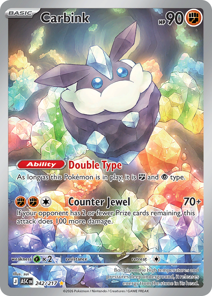 Carbink — Ascended Heroes #242 / 217