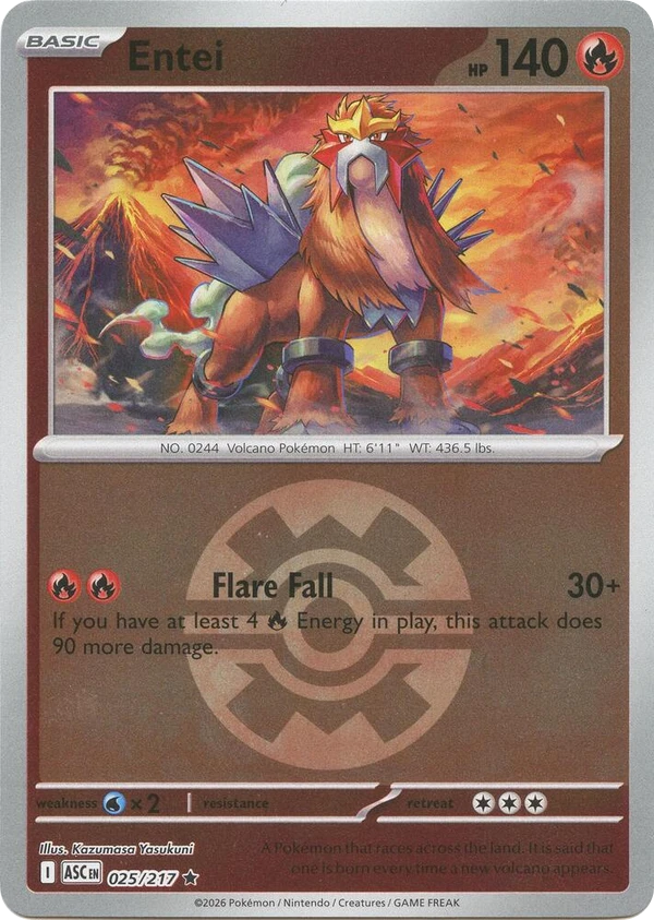 Entei — Ascended Heroes #025 / 217