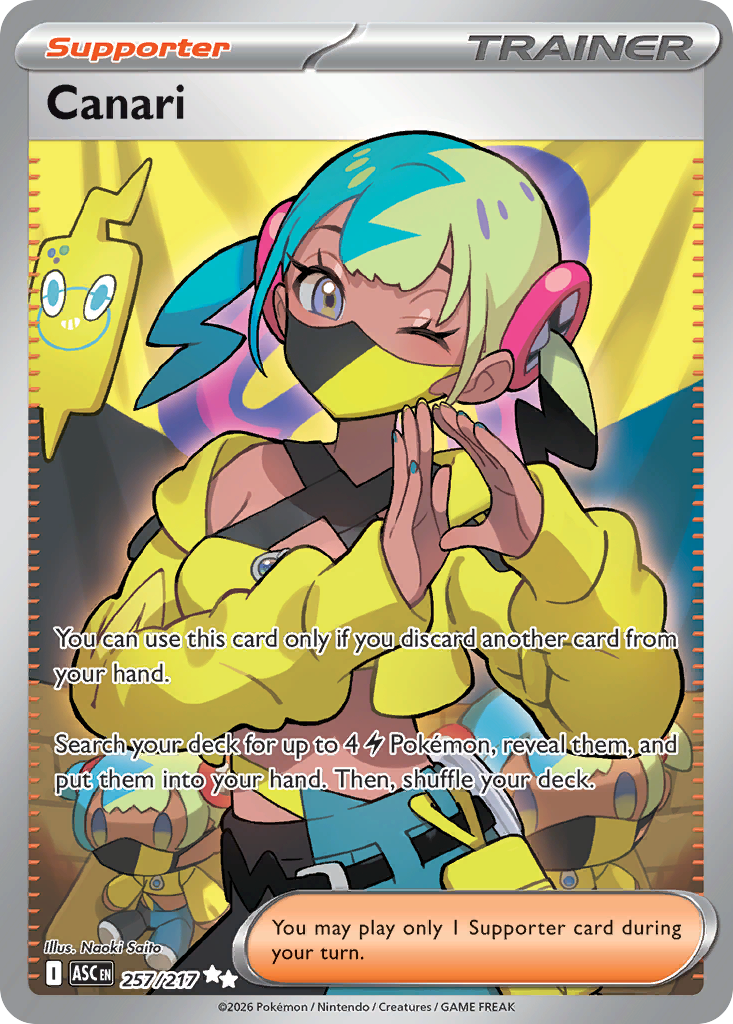Canari — Ascended Heroes #257 / 217