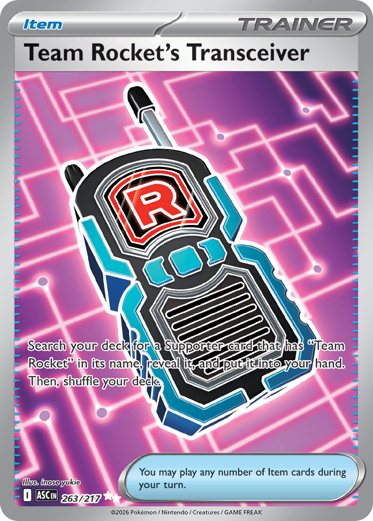 Team Rocket's Transceiver — Ascended Heroes #263 / 217