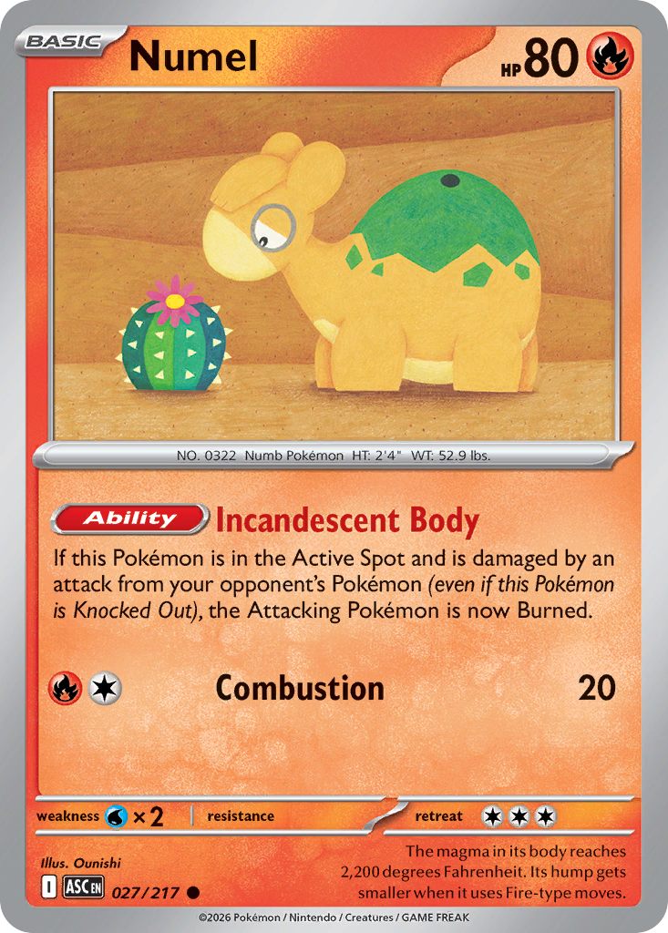Numel — Ascended Heroes #027 / 217