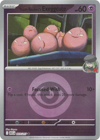 Team Rocket's Exeggcute