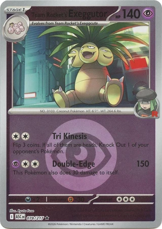 Team Rocket's Exeggutor