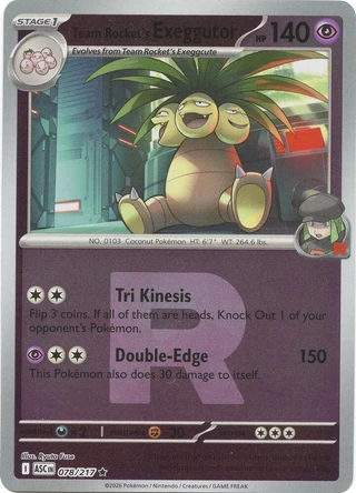 Team Rocket's Exeggutor
