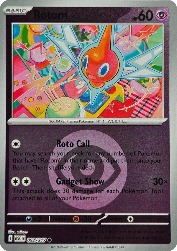 Rotom — Ascended Heroes #092 / 217