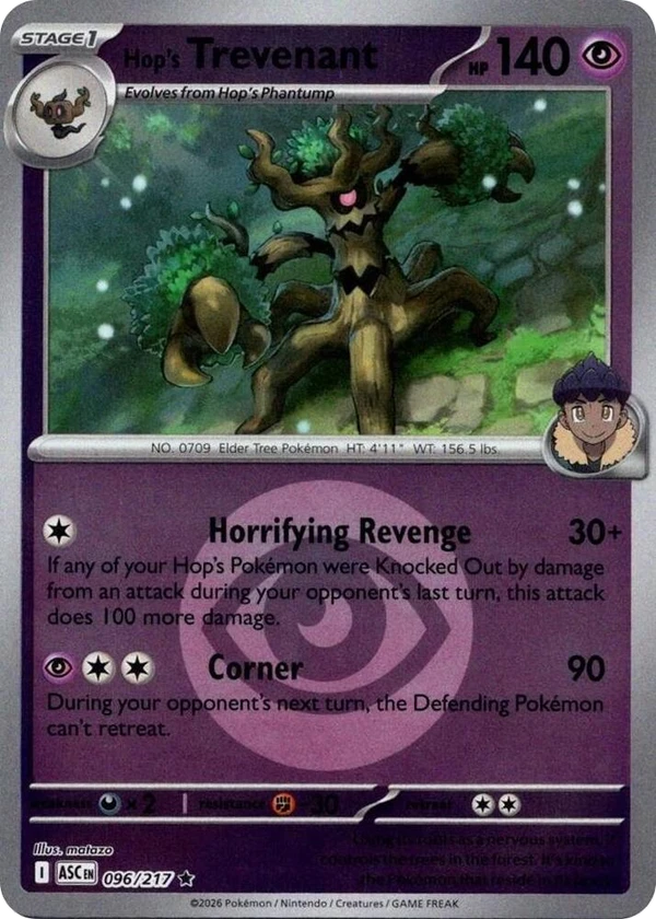 Hop's Trevenant — Ascended Heroes #096 / 217