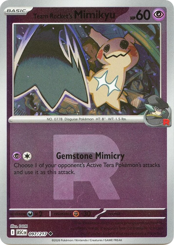 Team Rocket's Mimikyu — Ascended Heroes #097 / 217