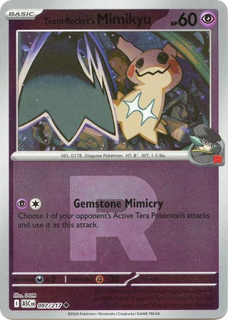 Team Rocket's Mimikyu