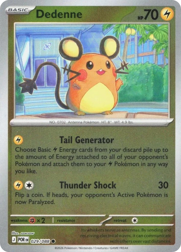 Dedenne — Perfect Order #029 / 88