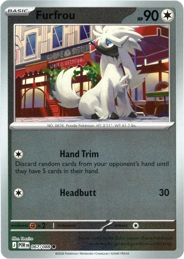 Furfrou — Perfect Order #067 / 88