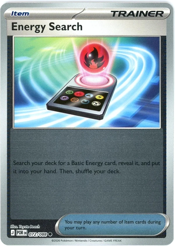 Energy Search — Perfect Order #072 / 88
