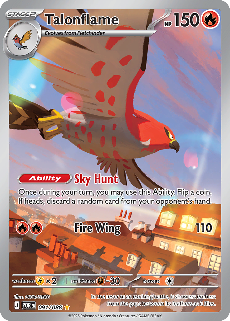 Talonflame — Perfect Order #091 / 88