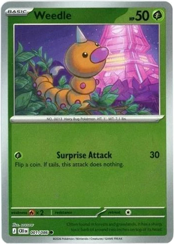 Weedle — Chaos Rising #001 / 86