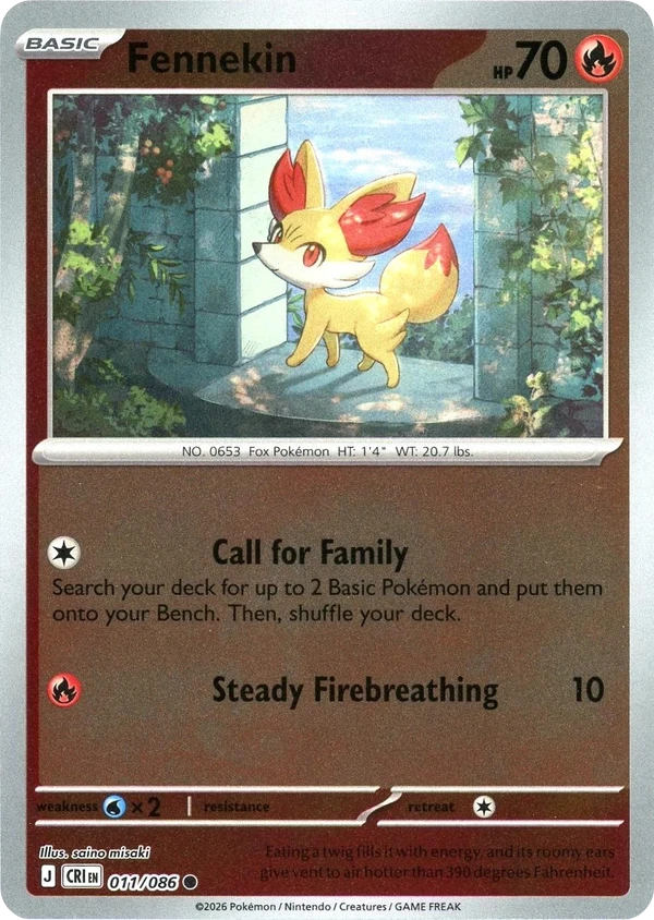 Fennekin — Chaos Rising #011 / 86