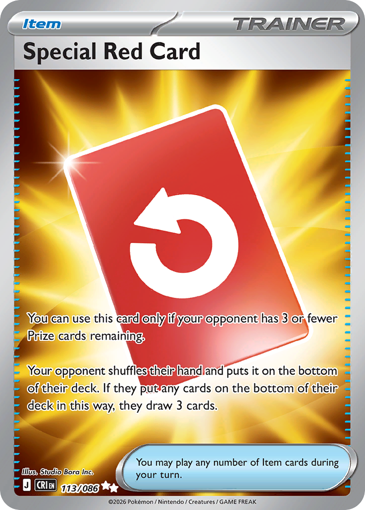 Special Red Card — Chaos Rising #113 / 86
