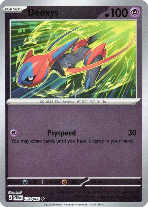 Deoxys — Chaos Rising #034 / 86