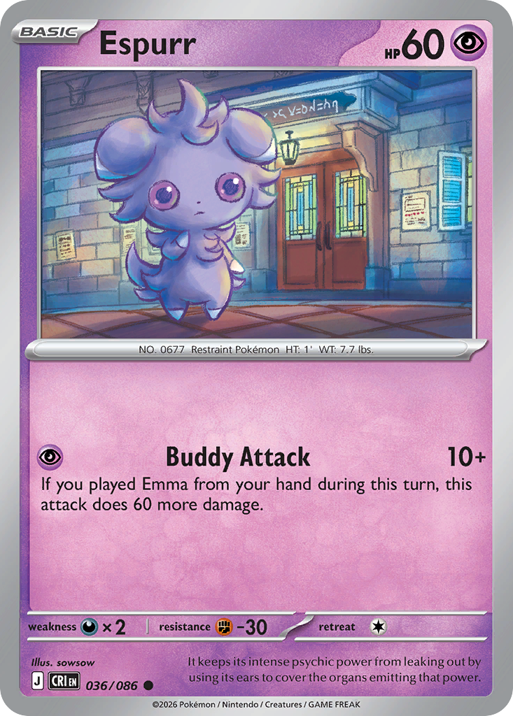Espurr — Chaos Rising #036 / 86