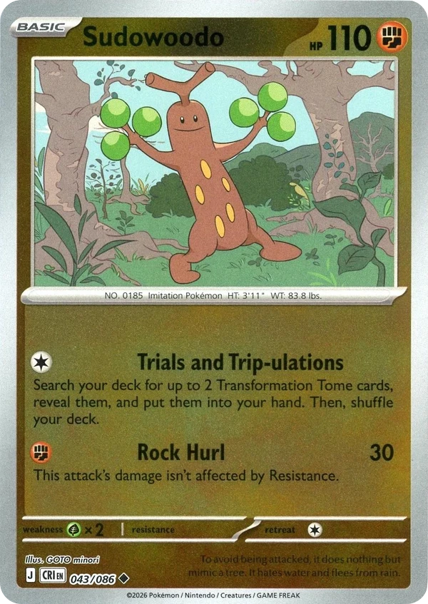 Sudowoodo — Chaos Rising #043 / 86