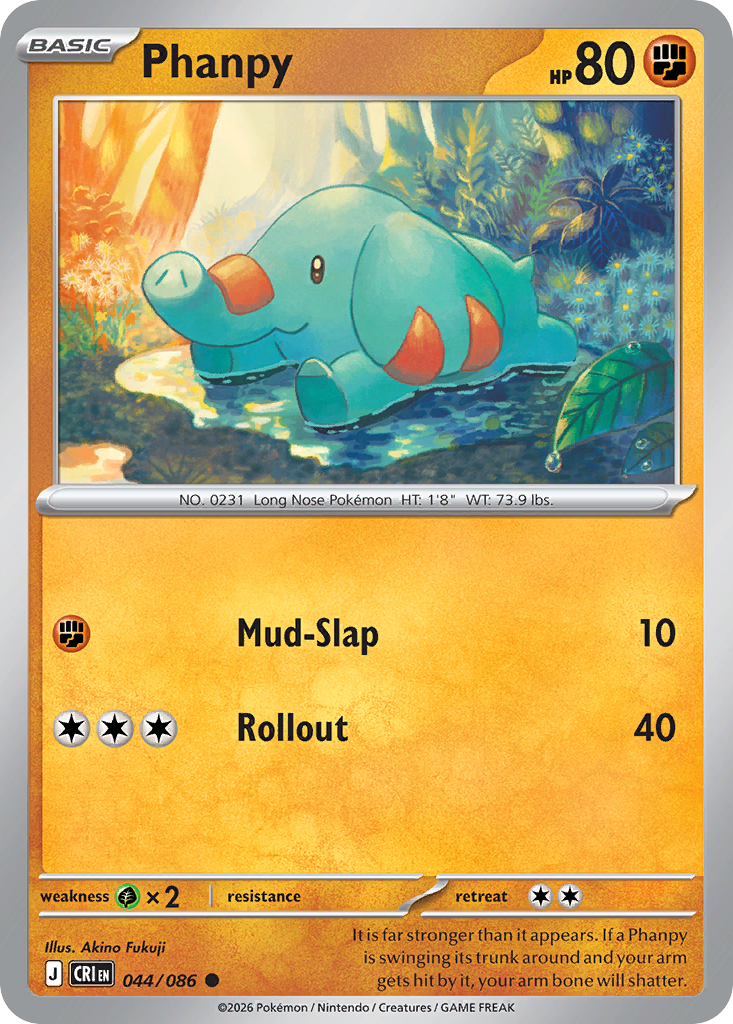 Phanpy — Chaos Rising #044 / 86