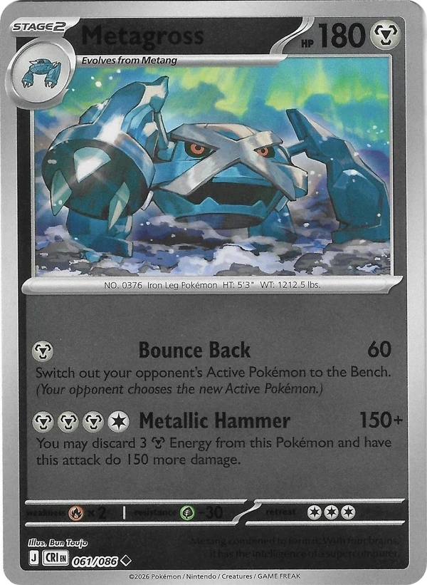 Metagross — Chaos Rising #061 / 86