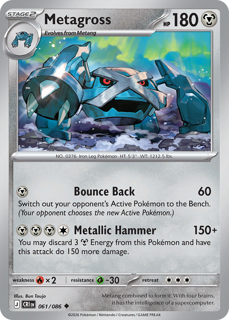 Metagross — Chaos Rising #061 / 86
