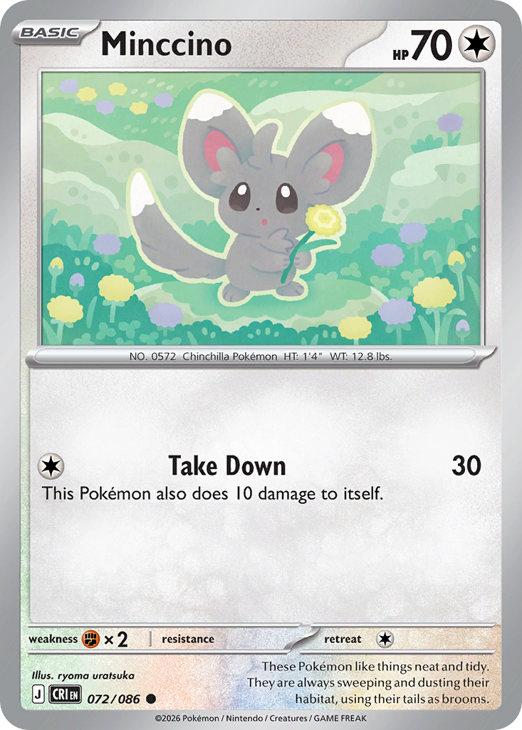 Minccino — Chaos Rising #072 / 86