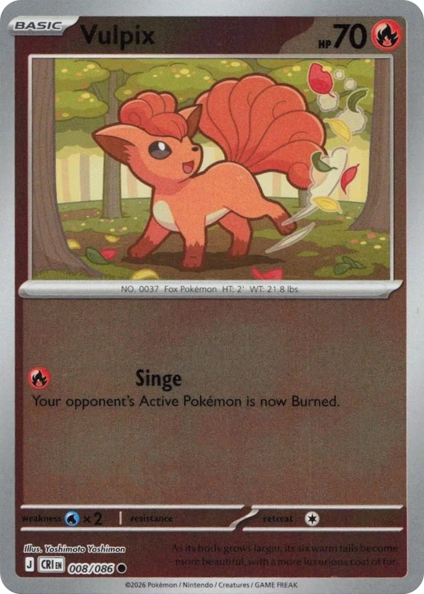 Vulpix — Chaos Rising #008 / 86