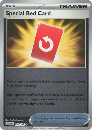 Special Red Card