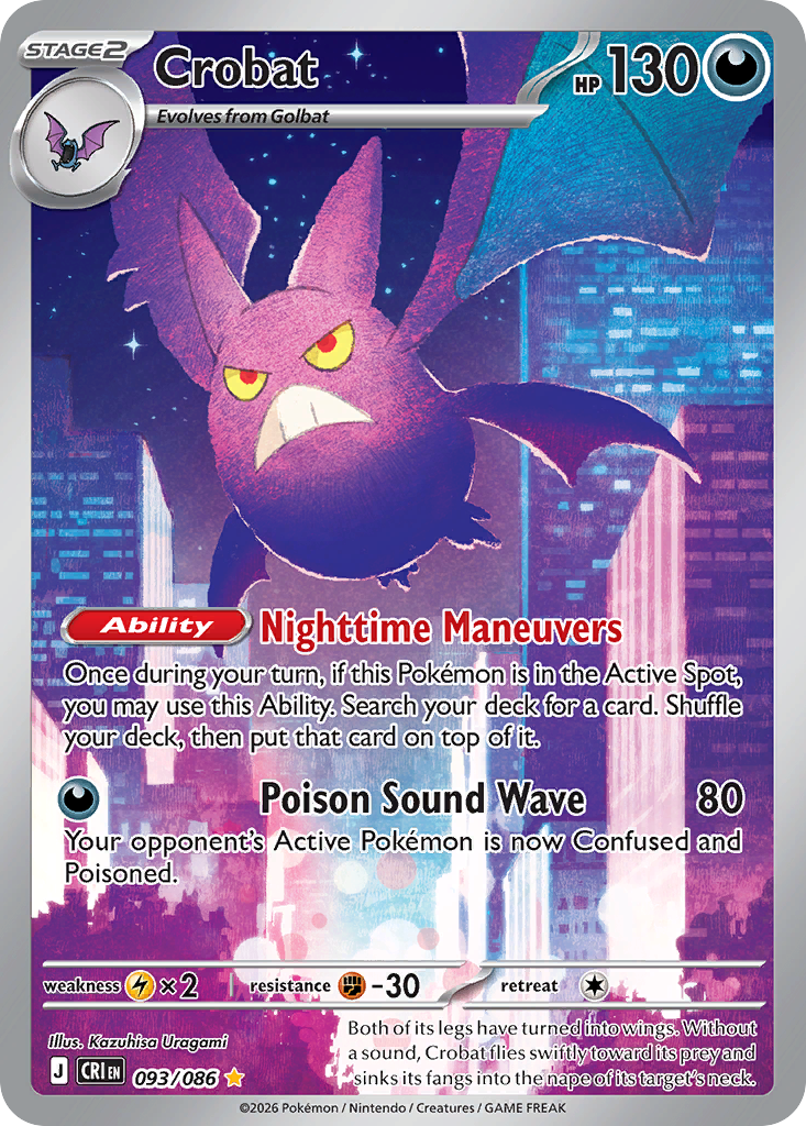Crobat — Chaos Rising #093 / 86