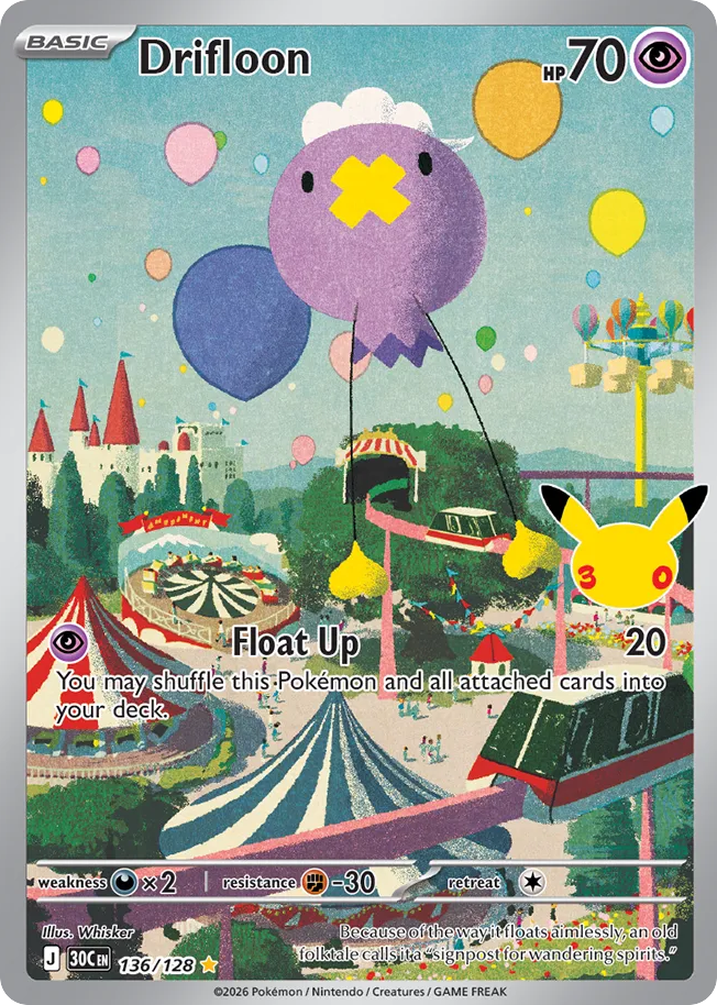 Drifloon, 30th Celebration #136 / 128