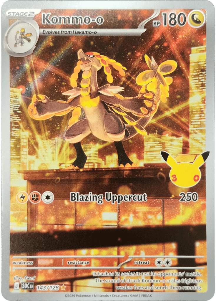 Kommo-o, 30th Celebration #143 / 128